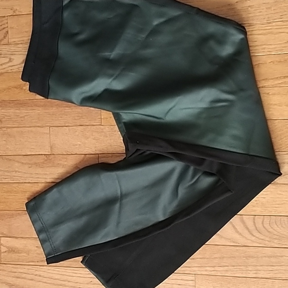 Zac & Rachel Faux Leather Pants Sz L